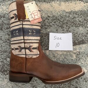 Roper Men's Aztec Western Boots Size 10